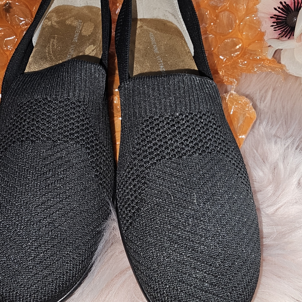Black Slip-On Women's  Shoes